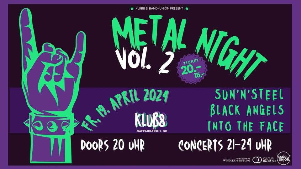Info zur Metal Night Vol. 2