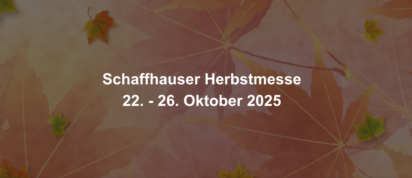 Supportband für Schaffhauser Herbstmesse gesucht