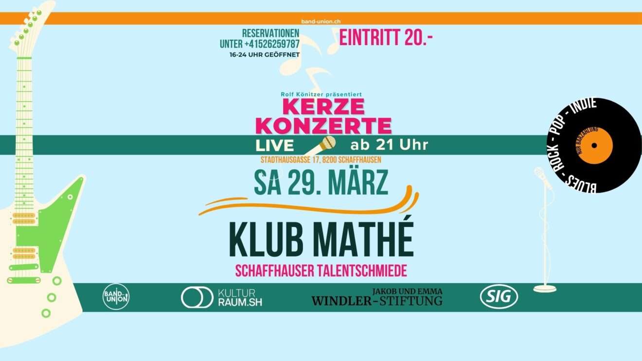 Indie-Perlen live in der Kerze