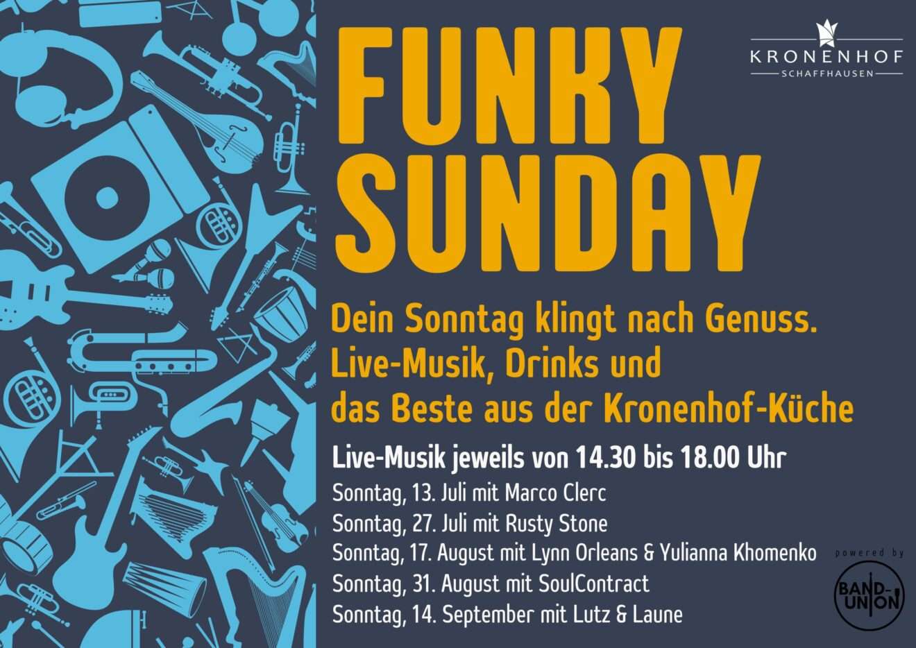 «Funky Sunday» im Kronenhof