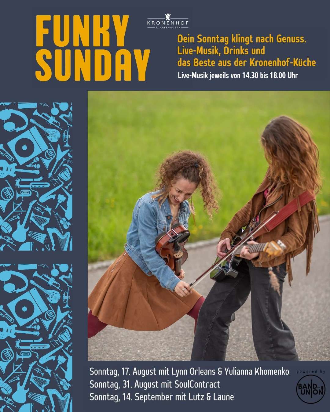 Funky Sunday auf der Kronenhof-Terrasse