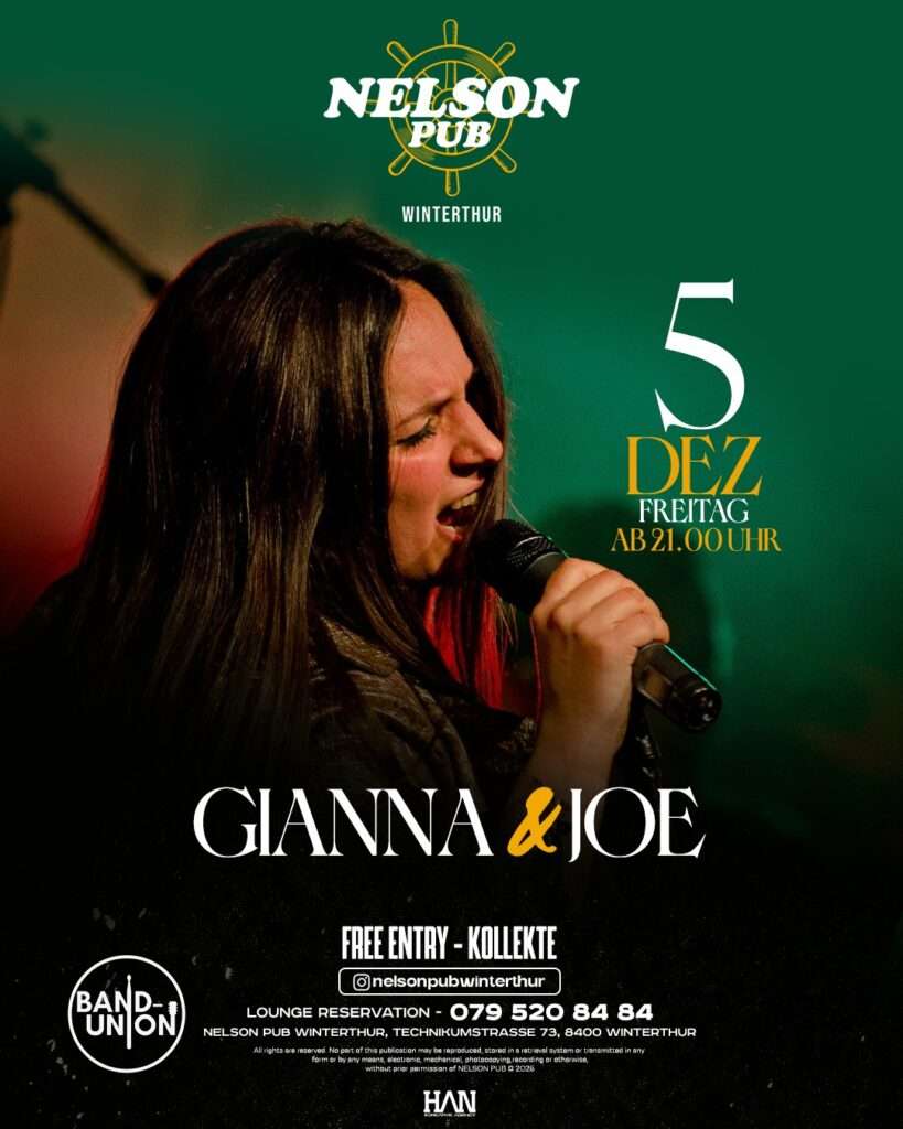 Im Nelson Pub kommt Livestimmung auf