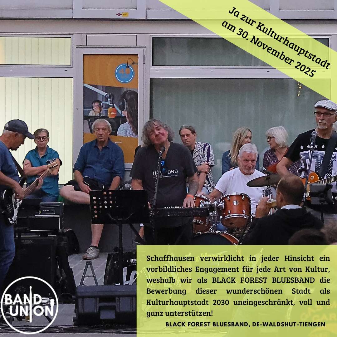 Statement Kulturhauptstadt Black Forest Bluesband