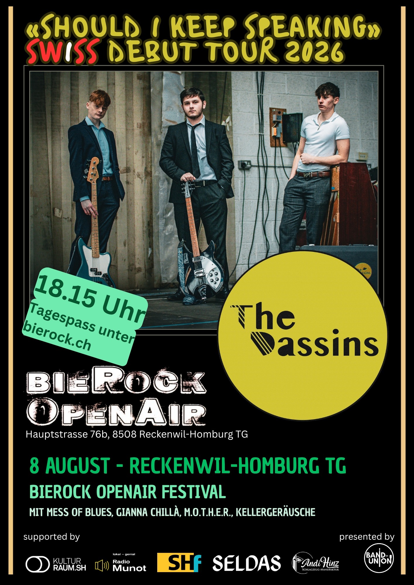 The Dassins am BieRock OpenAir Festival