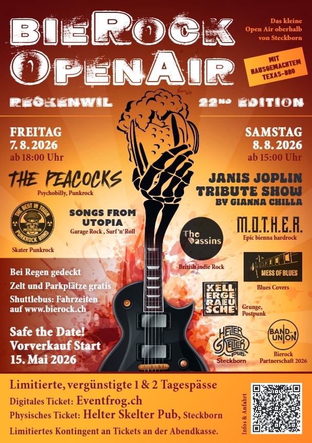 22. BieRock OpenAir mit musikalischen Leckerbissen