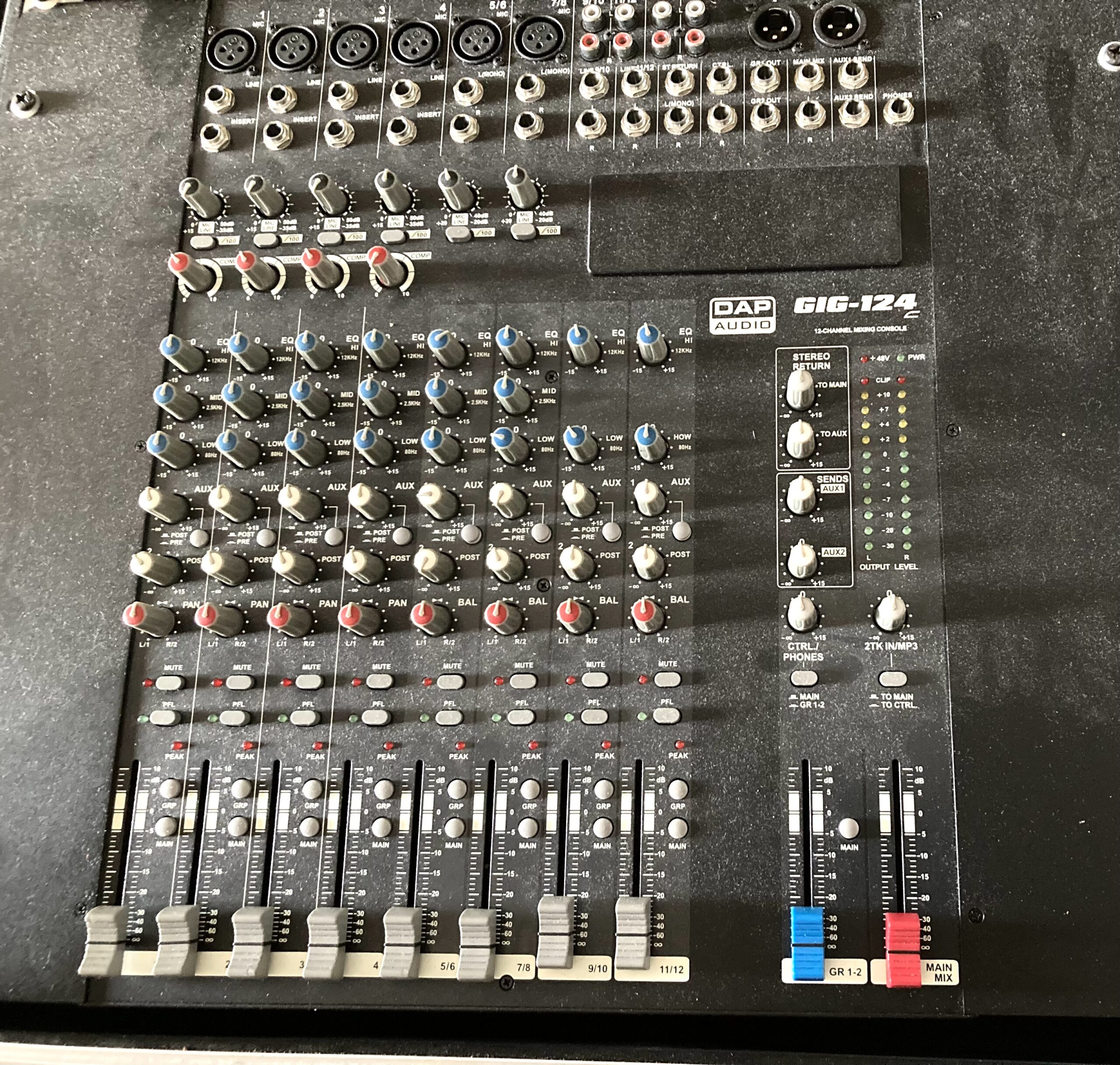 Analoges Mischpult DAP Audio GIG-124