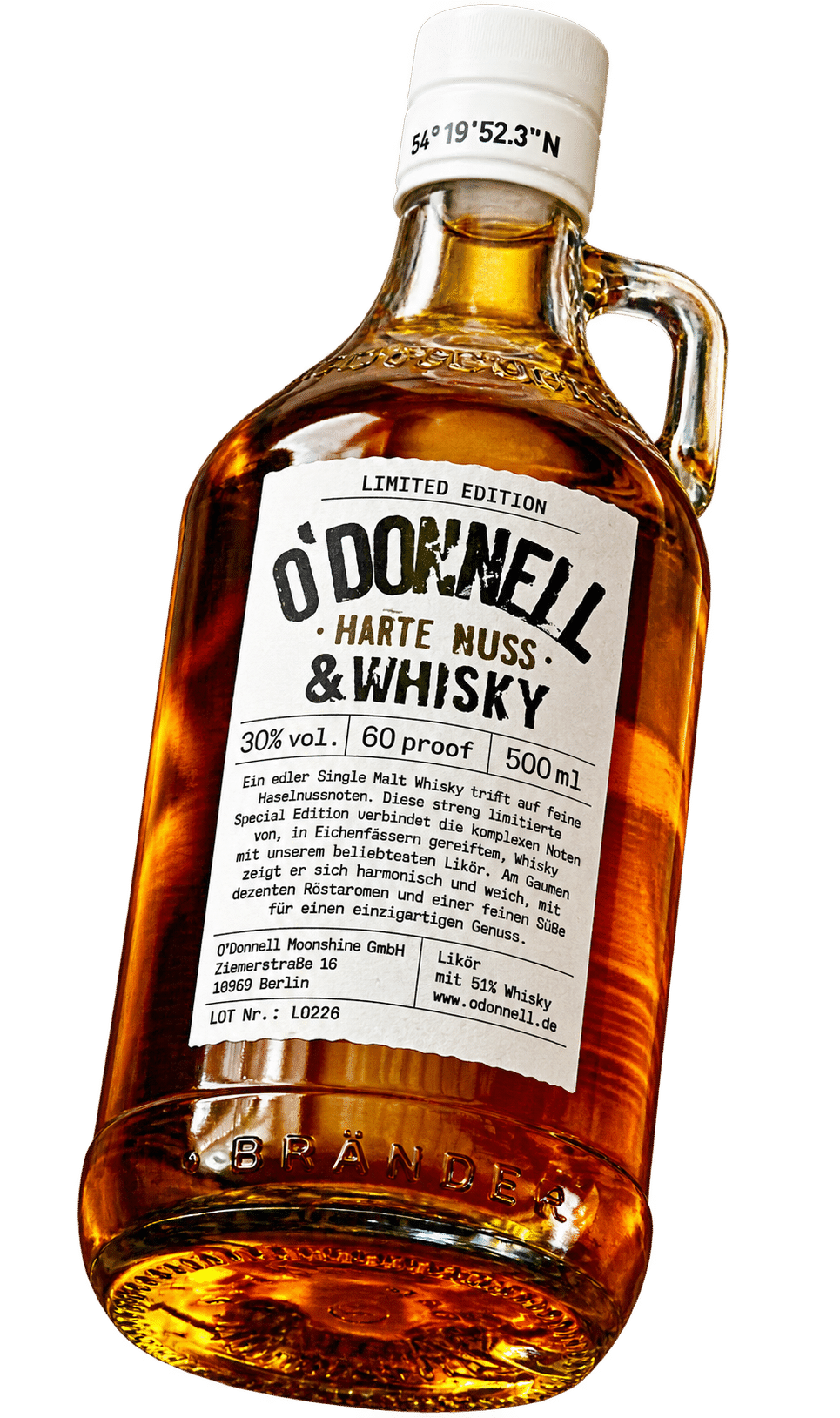 Flaschenmotiv zur Scottish Whisky Night