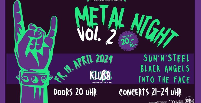 Metal Night Vol. 2 quer