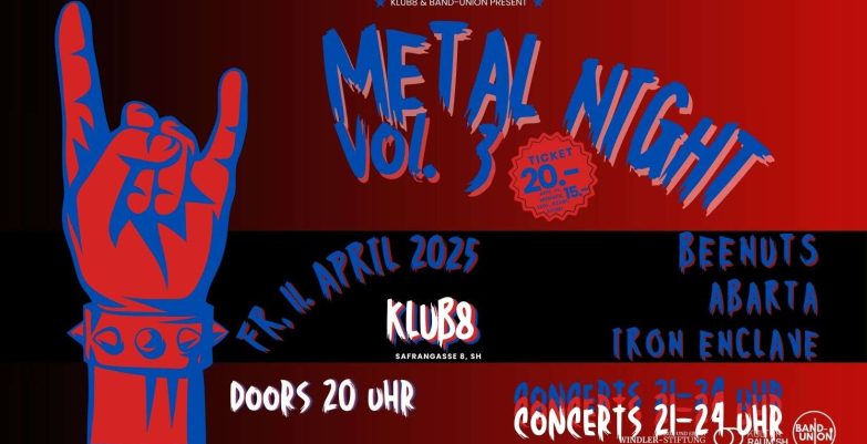 Metal Night Vol. 3 quer