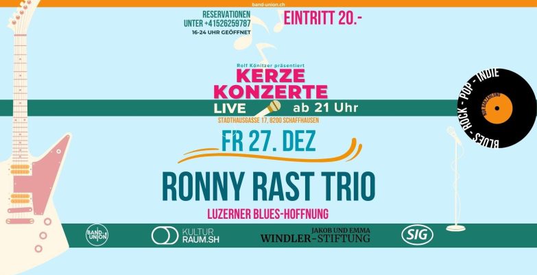 Ronny Rast Trio FB